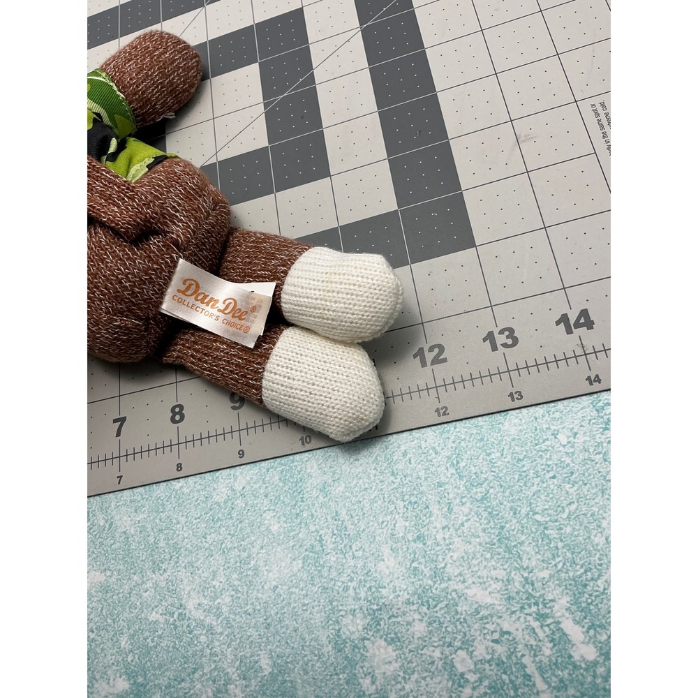 Cute Camo Monkey Plush Toy with Bunny Ears Easter Spring Stuffed Animal Gift‎ - Picture 4 of 5